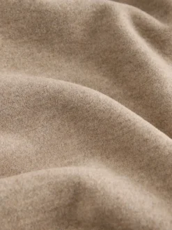 Mokkabruin - Soft Brushed Finish Barrel Leg Trousers