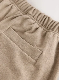 Mokkabruin - Soft Brushed Finish Barrel Leg Trousers
