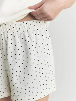 Monochroom - Korte pyjamaset 3 stuks