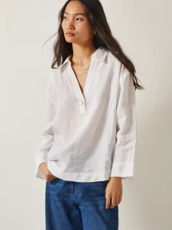 Monsoon Clover 100% linnen blouse
