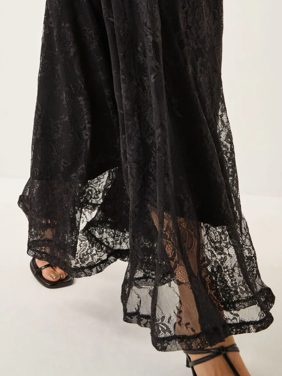 Monsoon Luna Lace Maxi Skirt