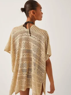 Monsoon Rosa Knit Mini Kaftan