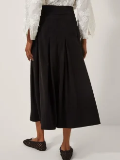 Monsoon Shan Stretch Corduroy Midi Skirt