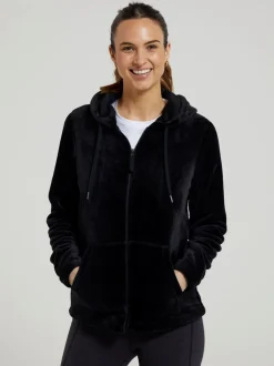 Mountain Warehouse Womens Snaggle Hooded Fleece