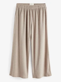 Moutkleurig - Laura Ashley gebreide loungebroek