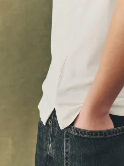 Multi - 5 Slouch T-shirts van katoenen Modal