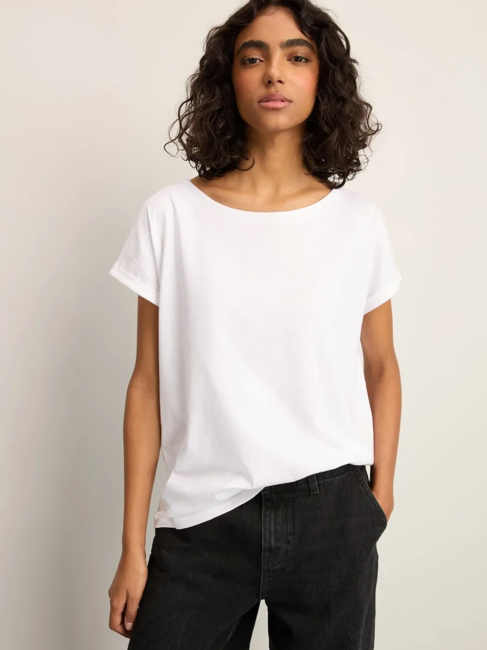 Multi - Verpakking van 7 T-shirts met kapmouwen van 100% katoen