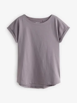 Multi - Verpakking van 7 T-shirts met kapmouwen van 100% katoen