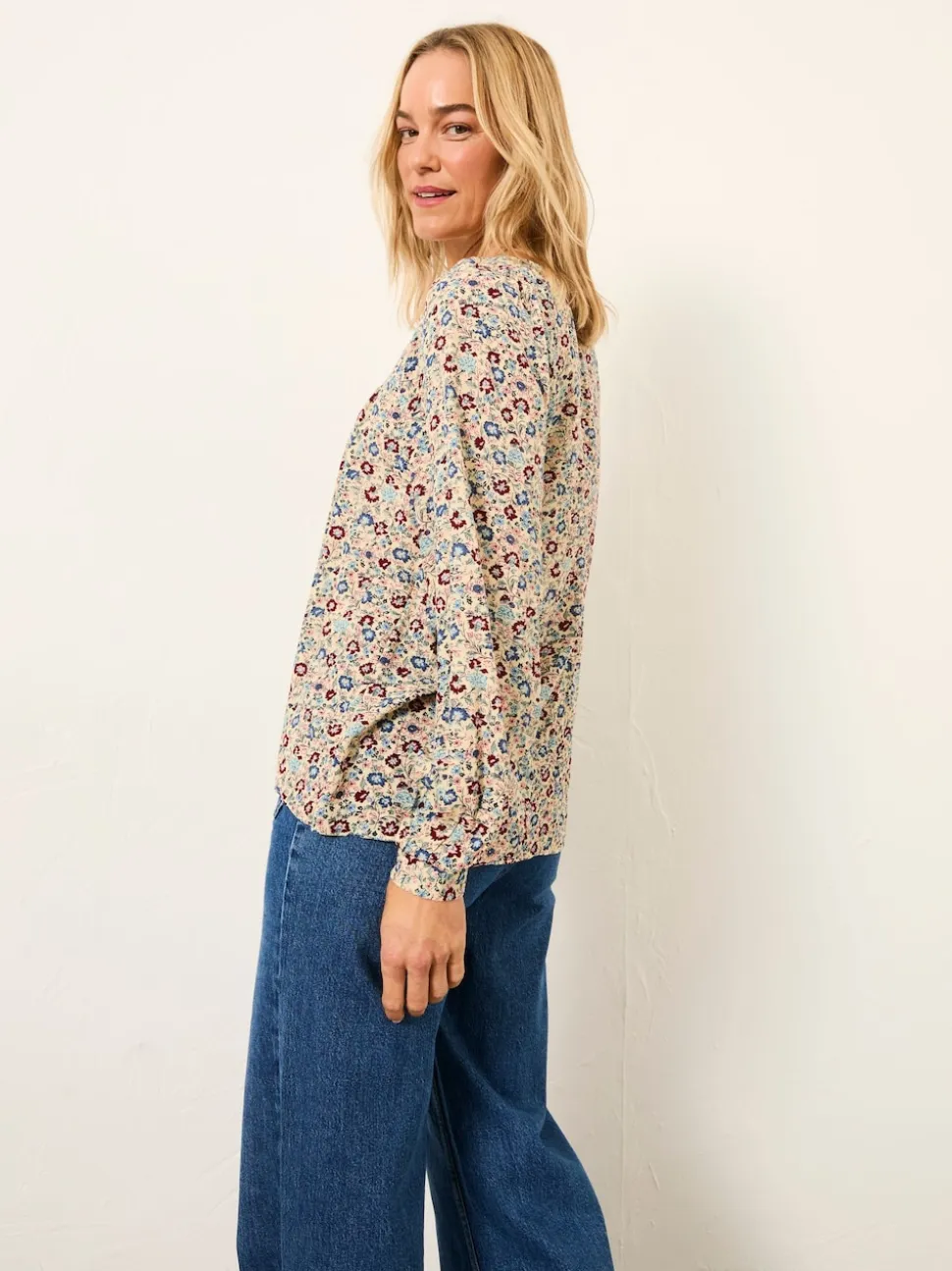 Multi Vintage Ditsy - FatFace Blouse