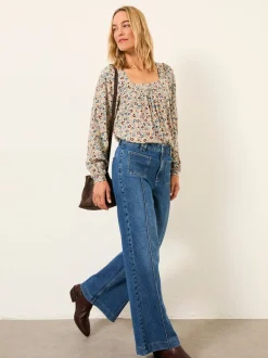 Multi Vintage Ditsy - FatFace Blouse