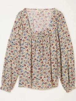 Multi Vintage Ditsy - FatFace Blouse