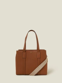 Natuurlijk - Accessorize Webbing Strap Tote Bag