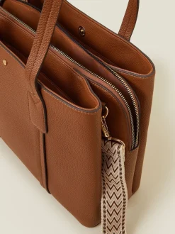 Natuurlijk - Accessorize Webbing Strap Tote Bag