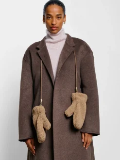 Natuurlijk - Katie Loxton Teddy Mittens With Cord