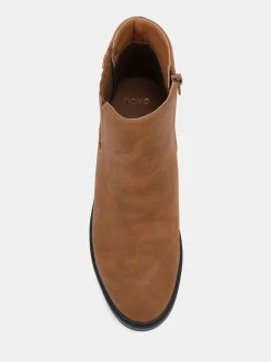 Natuurlijk - Novo Wide Fit Darlina Flat Chelsea Ankle Boots