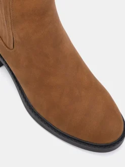 Natuurlijk - Novo Wide Fit Darlina Flat Chelsea Ankle Boots