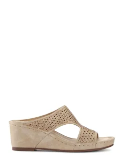 Natuurlijk - Pavers Tall Wedge Heel Mules