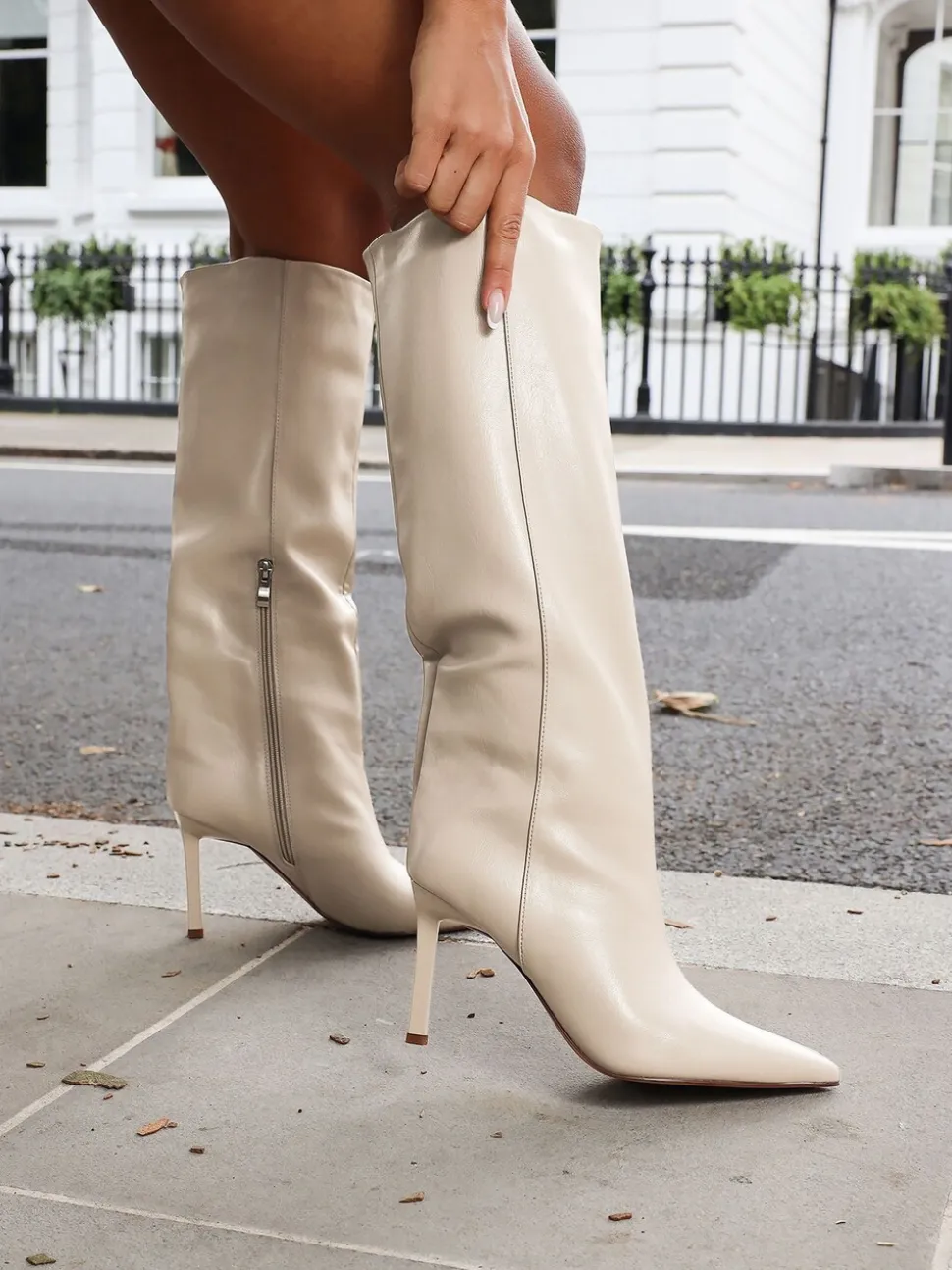 Natuurlijk - Simmi London Miguel Knee High Heeled Boots