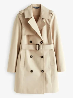Natuurlijk - Sosandar - Double-breasted trenchcoat met zak
