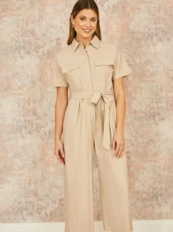 Natuurlijk - Yumi Relaxed Fit Utility Jumpsuit