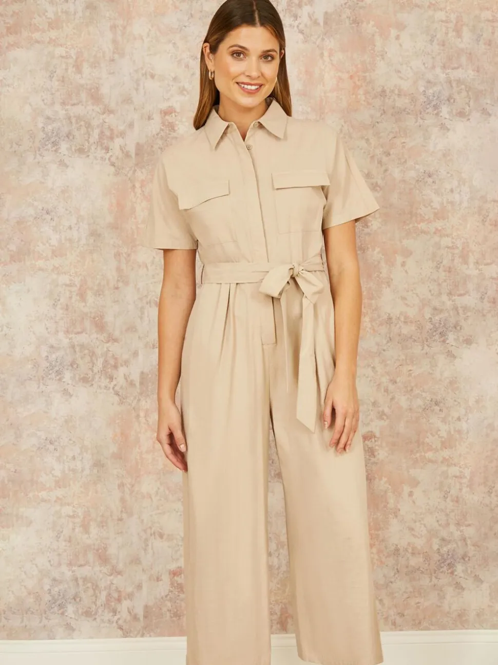 Natuurlijk - Yumi Relaxed Fit Utility Jumpsuit