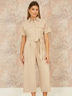 Natuurlijk - Yumi Relaxed Fit Utility Jumpsuit