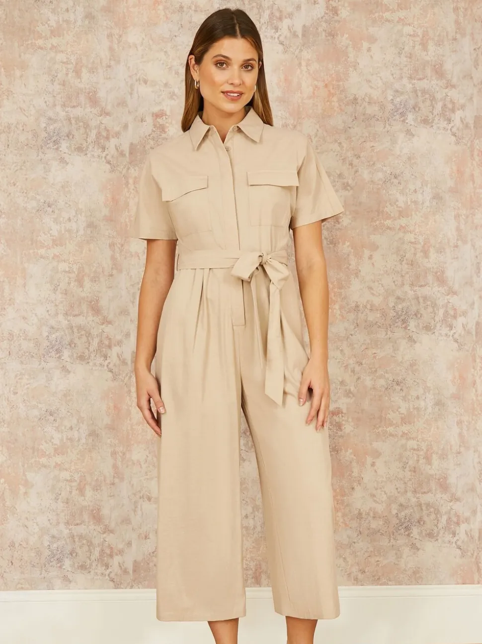 Natuurlijk - Yumi Relaxed Fit Utility Jumpsuit