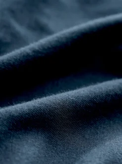 Navy Whippet - Tricot pyjama met korte mouwen