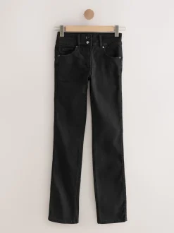 Net zwart - Lift, slim en shape jeans met bootcut