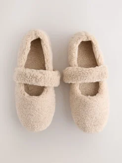 Neutraal - Borg Ballet Slippers