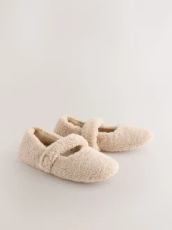Neutraal - Borg Ballet Slippers