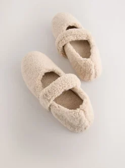 Neutraal - Borg Ballet Slippers