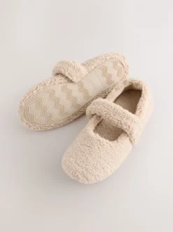 Neutraal - Borg Ballet Slippers