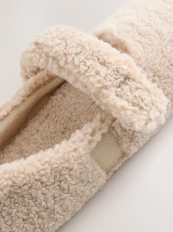 Neutraal - Borg Ballet Slippers