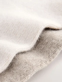 Neutraal - Containing Merino Wool Ankle Socks 2 Pack
