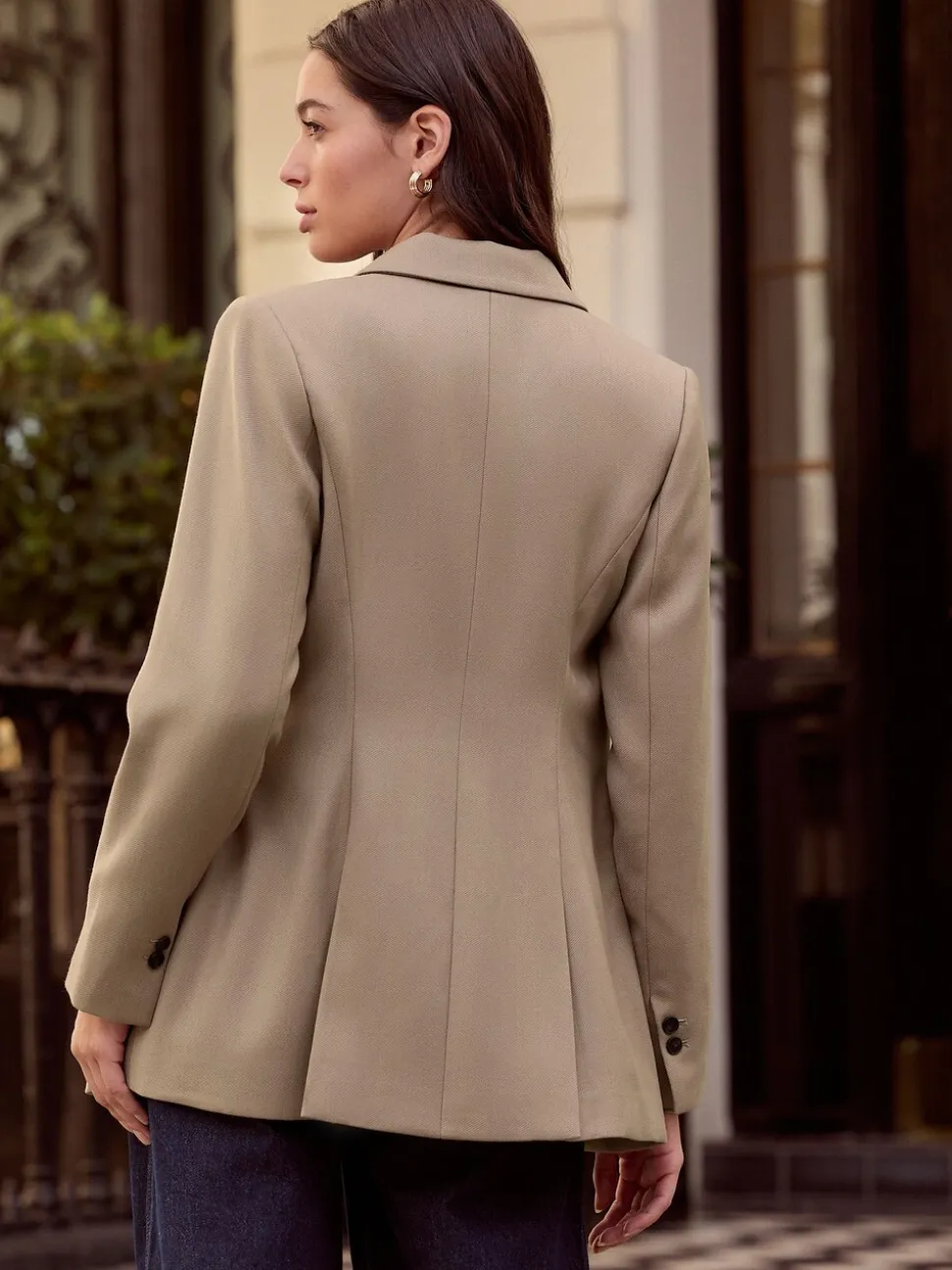 Neutraal - N. Premium Wool Blend Twill Blazer