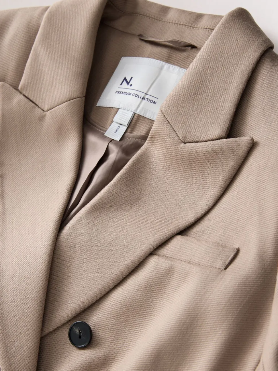 Neutraal - N. Premium Wool Blend Twill Blazer