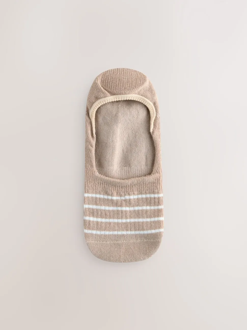 Neutral/Grey animal and stripe - 4 Paar sneaker-footsies