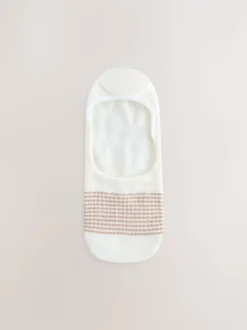 Neutral/Grey animal and stripe - 4 Paar sneaker-footsies