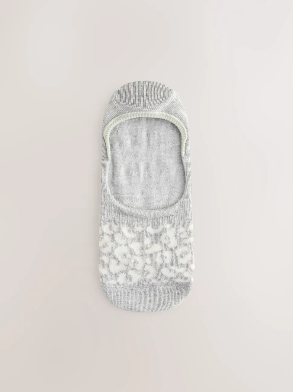 Neutral/Grey animal and stripe - 4 Paar sneaker-footsies