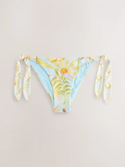 Never Fully Dressed bikinibroekje met gestrikte zijkanten