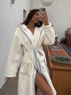 Never Fully Dressed Borg Fleece Robe