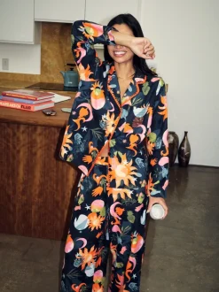 Never Fully Dressed Cotton Button Through Shorts Set Pyjamas