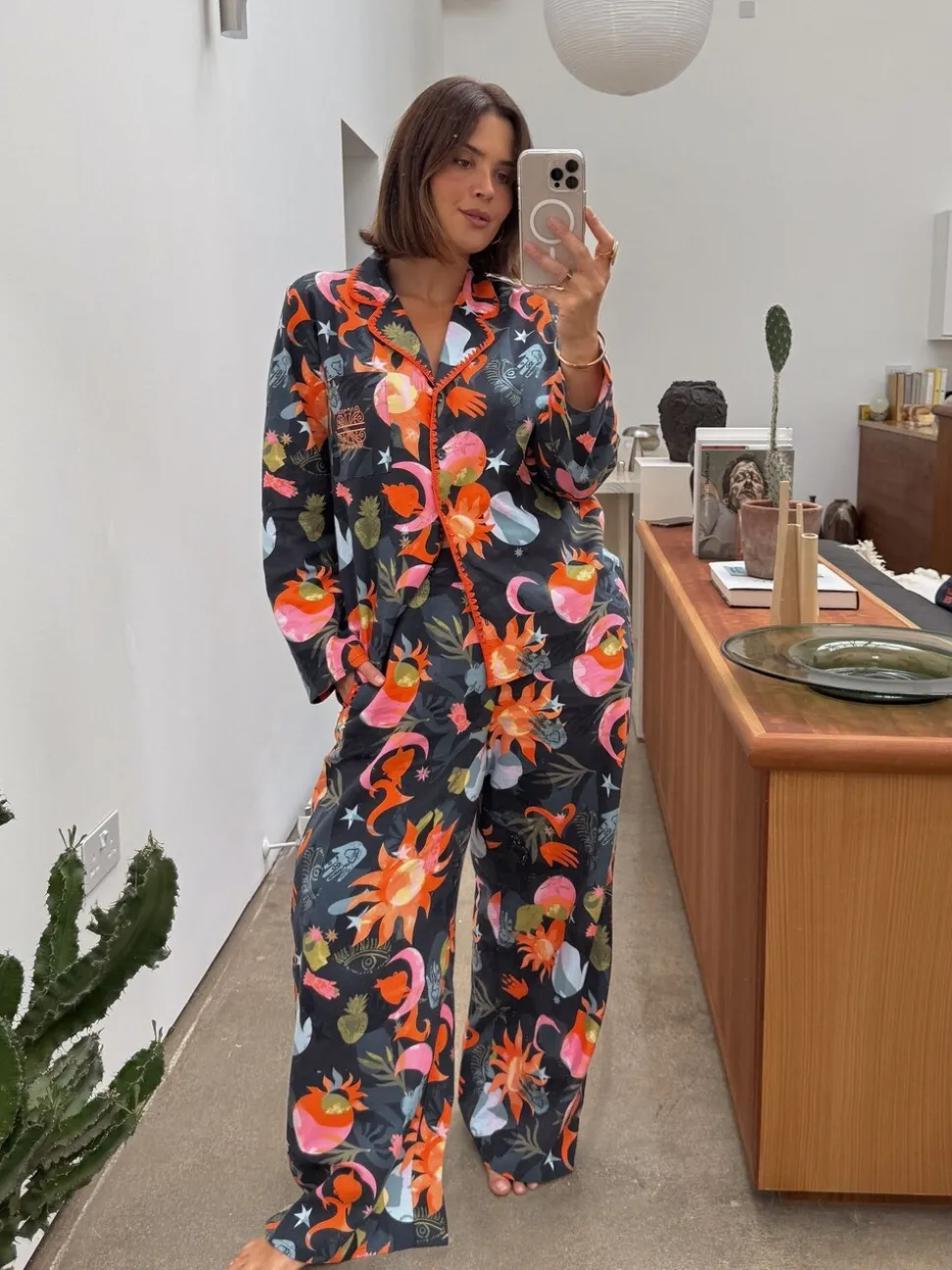 Never Fully Dressed Cotton Button Through Shorts Set Pyjamas