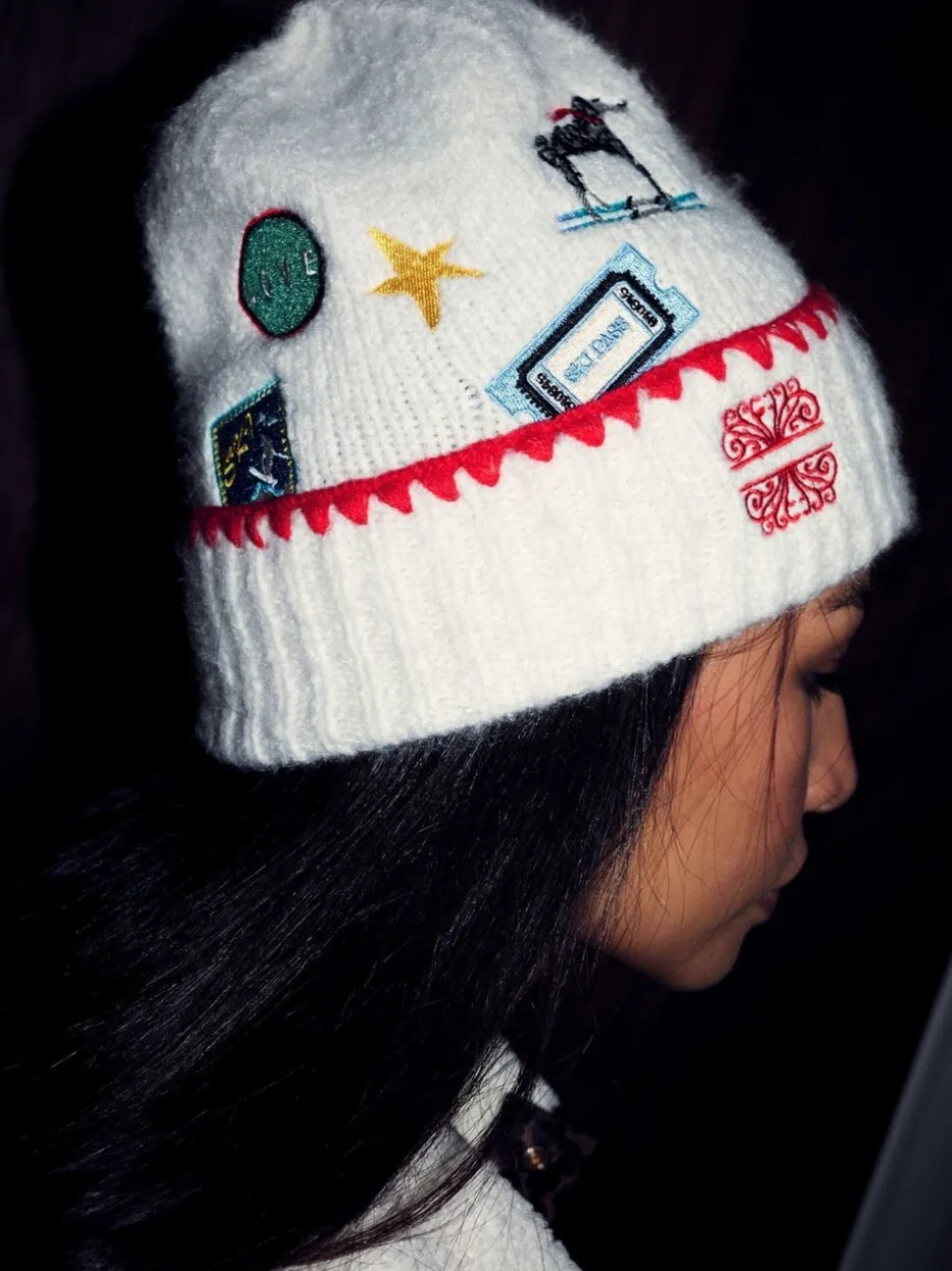 Never Fully Dressed Embroidered Beanie