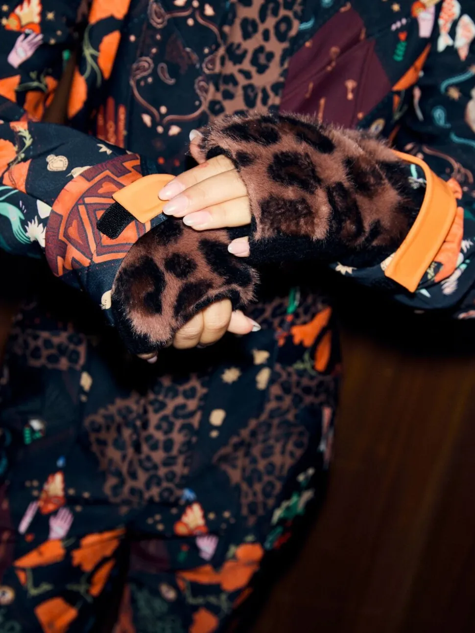 Never Fully Dressed Faux Fur Hand Warmers