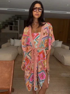 Never Fully Dressed kimono van katoenmix