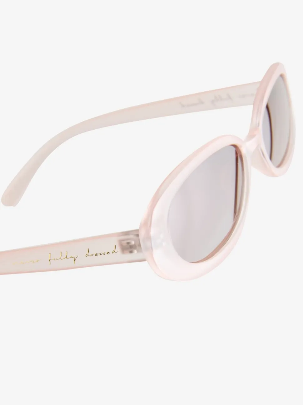 Never Fully Dressed Narrow Oval Sunglasses