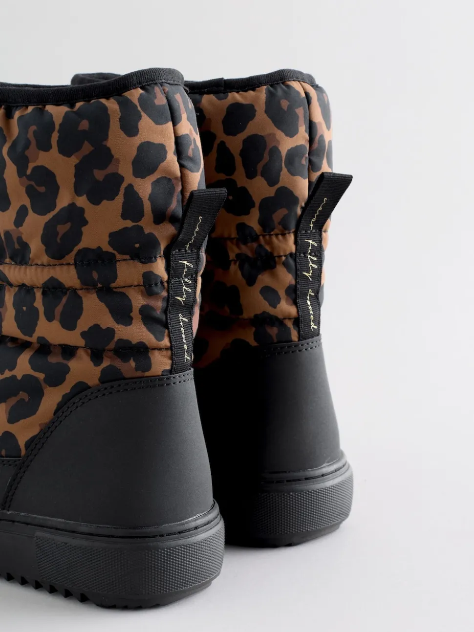 Never Fully Dressed Nylon Padded Boots