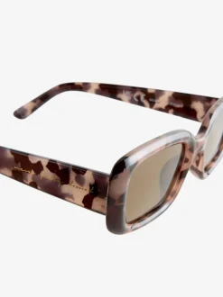 Never Fully Dressed Rectangle Tortoiseshell Sunglasses